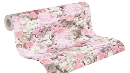 Vinyltapete Trendwall 2 Blumen & Natur Modern Rosa 81