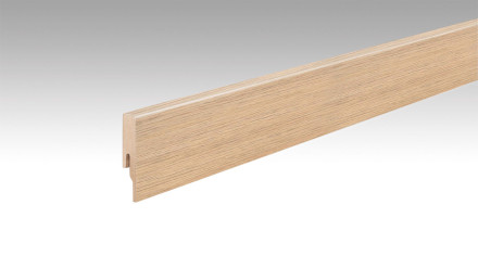 MEISTER Sockelleisten Fußleiste Profil 20 PK Princess Oak pure 7132 - 2380 x 60 x 16 mm (200013-2380-07132)