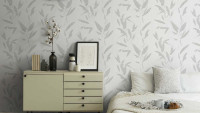 Vinyltapete creme Modern Retro Blumen & Natur New Elegance 494