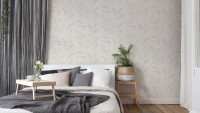 Vinyltapete creme Modern Retro Blumen & Natur New Elegance 495