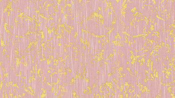 Textiltapete Metallic Silk Architects Paper Ornamente Rosa Metallic 604