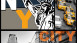 Vinyltapete Designpanel orange Modern Bilder Pop.up Panel 2 751