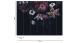 Vinyltapete The Wall Blumen & Natur Modern Schwarz 791