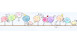 Papier (selbstklebend)tapete bunt Modern Kinder Bilder Blumen & Natur Lovely Kids 724