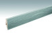 MEISTER Sockelleisten Fußleisten Eiche grau 6442 - 2380 x 60 x 20 mm (200005-2380-06442)