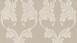 Textilfädentapete beige Vintage Blumen & Natur Tessuto 281