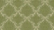 Textilfädentapete grün Vintage Blumen & Natur Tessuto 294