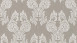 Textilfädentapete grau Vintage Blumen & Natur Tessuto 306