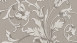 Textilfädentapete grau Vintage Blumen & Natur Tessuto 336