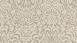 Textilfädentapete beige Vintage Landhaus Ornamente Blumen & Natur Tessuto 2 931