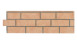 Zierer Fassadenverkleidung Klinker Verblender in Bruchsteinoptik BS1 - 1140 x 359 mm gelb-geflammt aus GFK