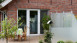 planeo Gardence Flair - Glas-Sichtschutz Hochkant Satiniert 120 x 180 cm