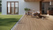 planeo Elegant BPC Terrassendiele - Pro 3D Massivdiele Sinaieiche Holzstruktur